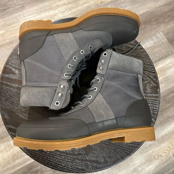 Hunter insulated Commando Boots gray size 8 NWOT - Picture 5 of 10